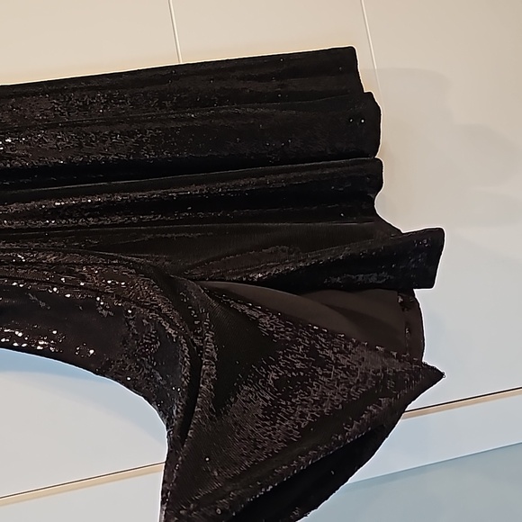NWT black sequin dress. - Picture 3 of 5